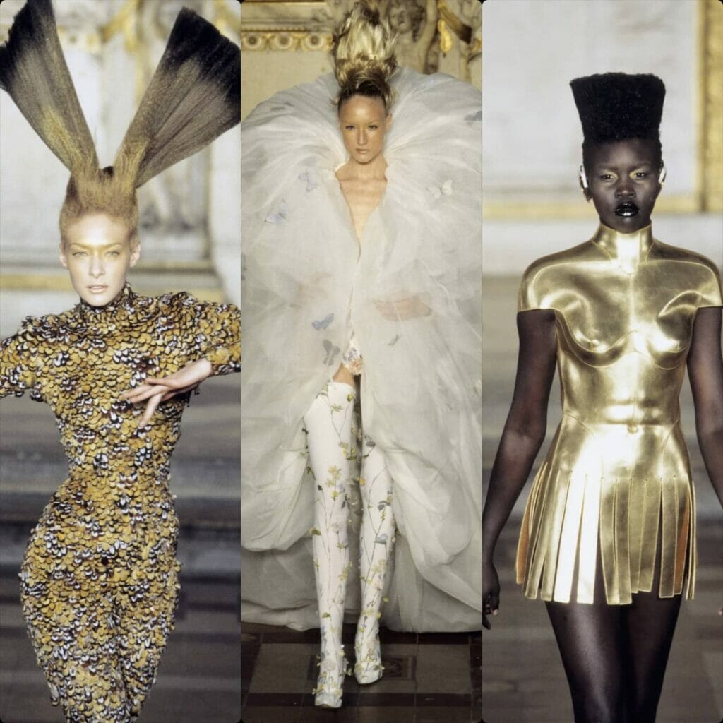 Givenchy by Alexander McQueen Haute Couture Spring Summer 1997 - RUNWAY ...